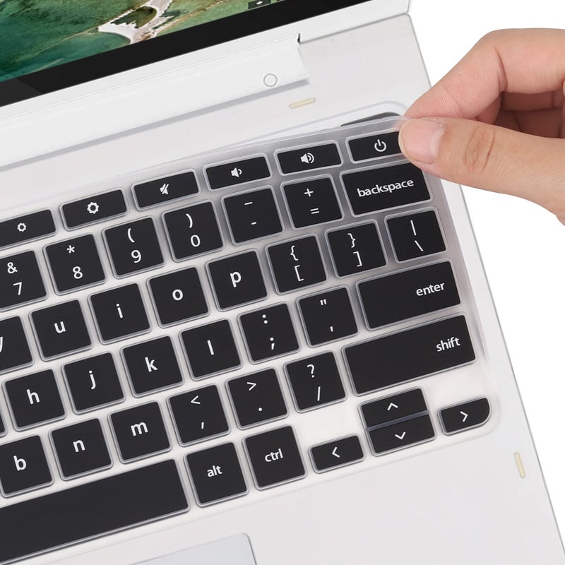 MUBUY-GOL Keyboard Cover for Acer Chromebook Spin 11 311 C733 CP311 511 512 |Chromebook Spin 713 CP713 R13 CB5-312T R13 |Chromebook 11 R11 N7 CB3-132 CP311 C738T C731 C732 C771 11.6" |Chromebook 14 15 -BK - Image 5